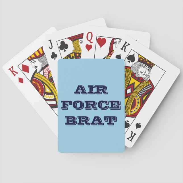 Playing Cards Air Force Brat (Back)