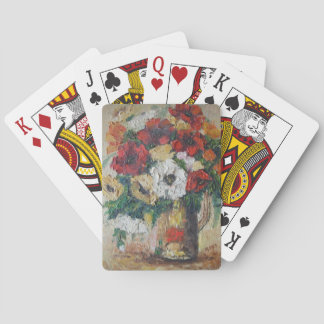 Playing Cards Ann Hayes Painting Flower Mix Deligh