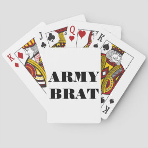 Playing Cards Army Brat