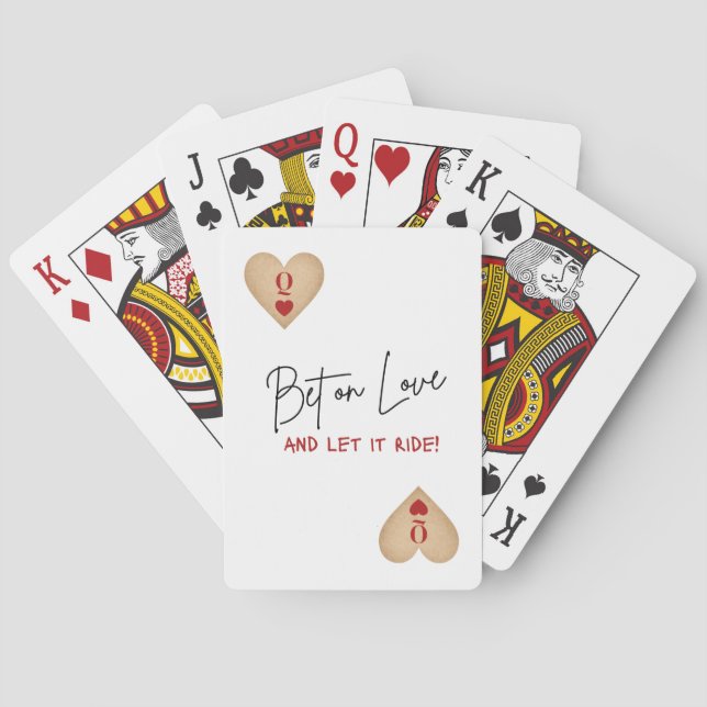 Playing Cards - Bet on Love and Let it Ride! (Back)