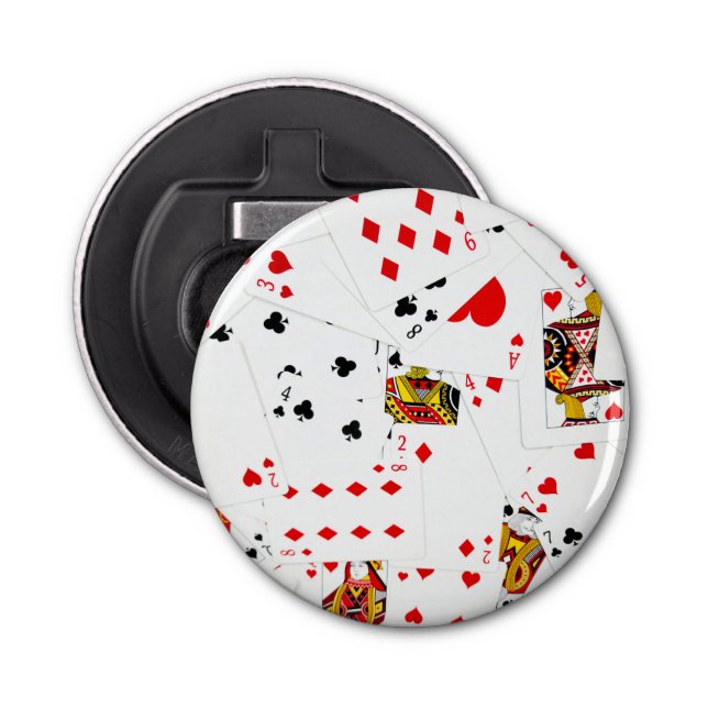 Playing Cards Collection Bottle Opener (Front)