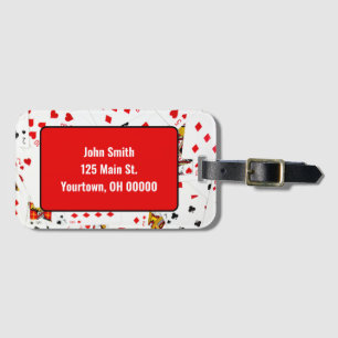 Playing Cards Collection Luggage Tag