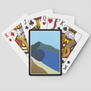 Playing Cards Colours of Mt Tamalpais Painting