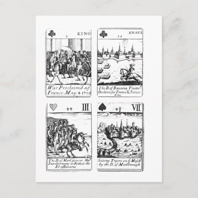 Playing cards commemorating (Front)