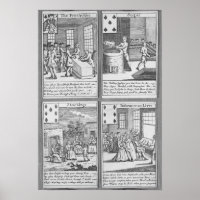 Playing Cards depicting current commercial