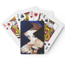 Playing Cards designed with art by Esther Levy