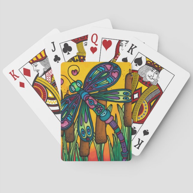 Playing Cards: Dragonfly Series Cards (Back)