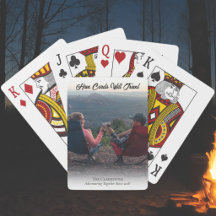 Playing Cards featuring your Adventure Photo