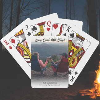 Playing Cards featuring your Adventure Photo