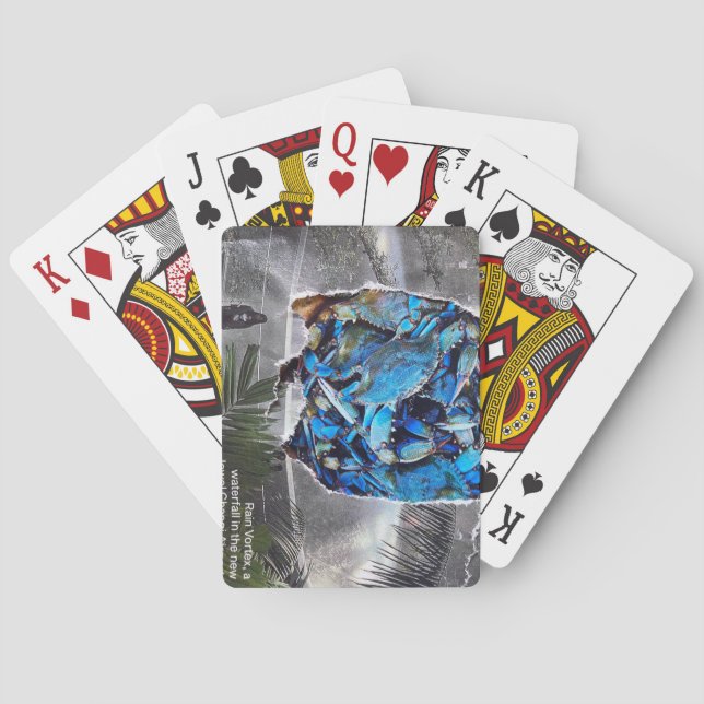 Playing Cards: Fountain Collage  Cards (Back)