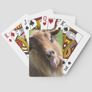 Playing Cards  "Goat Face" Themed