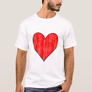 Playing Cards Hearts Icon T-Shirt