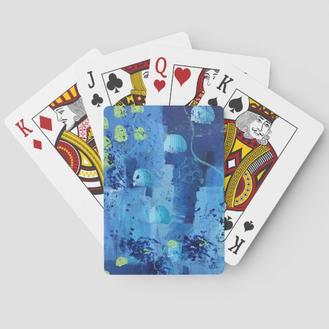 Playing Cards in Jellyfish Design (Back)