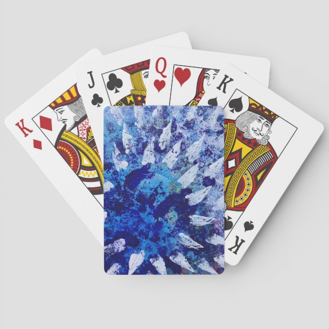 Playing Cards in Skyburst Design (Back)