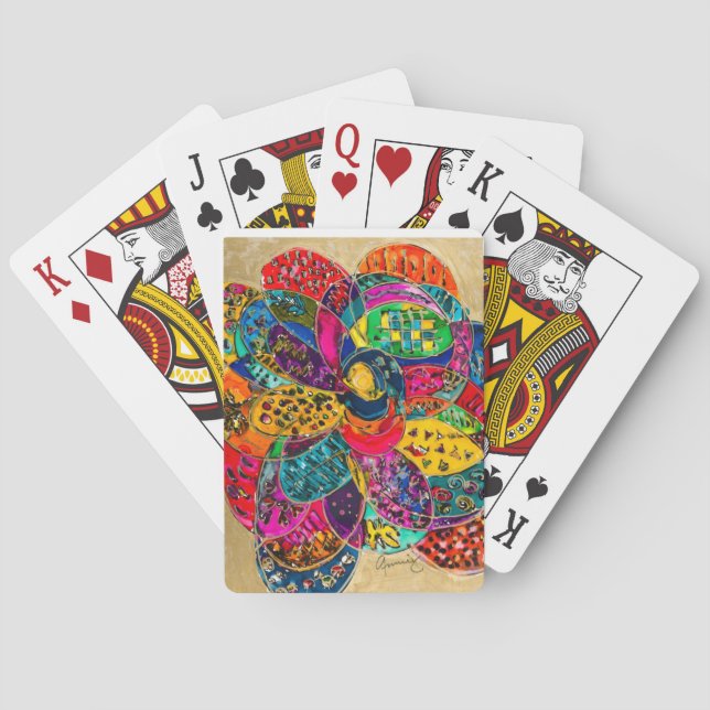 Playing Cards Kaleidoscope Lovitude (Back)