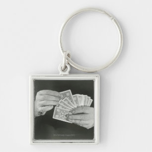 Playing Cards Key Ring