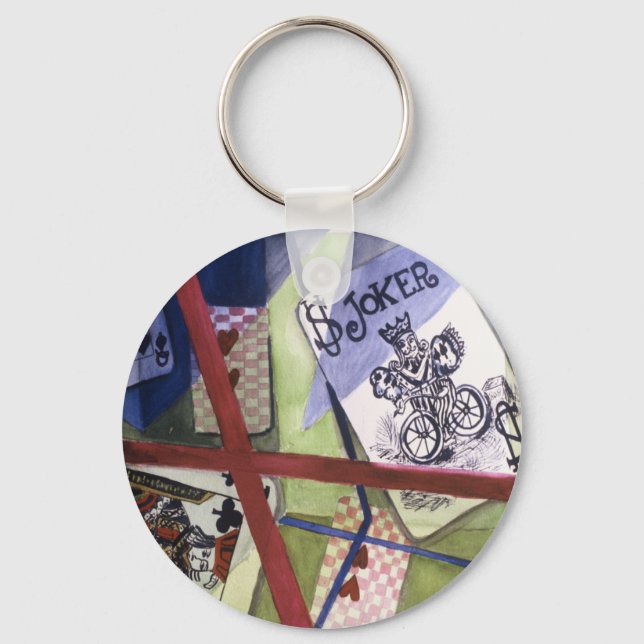 Playing Cards Keychain (Front)