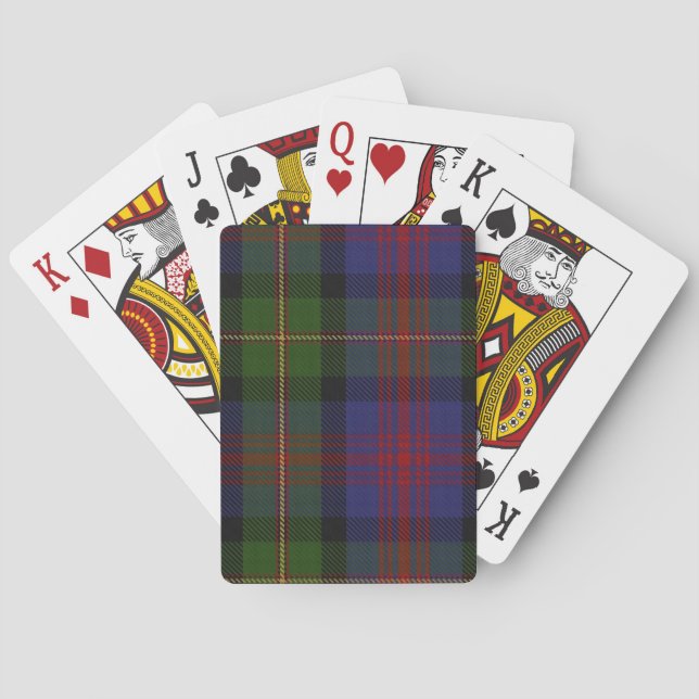 playing cards - MacLennanTartan (Back)