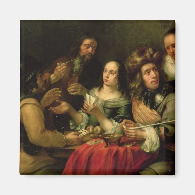 Playing Cards Magnet (Front)