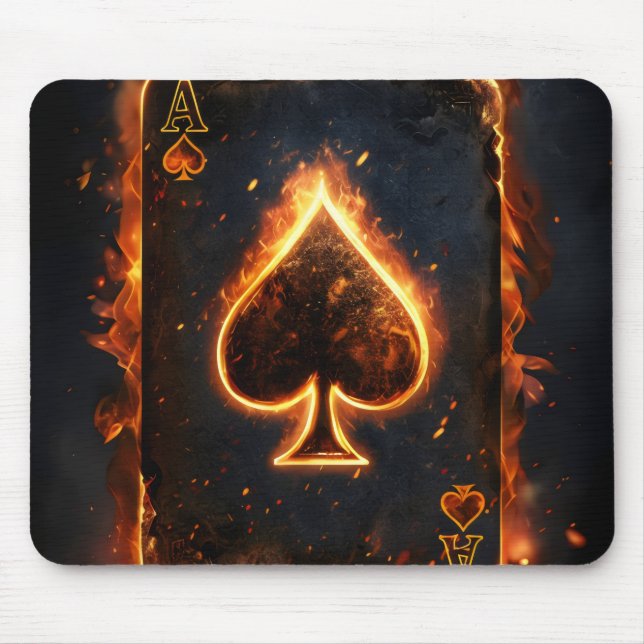 Playing cards. mouse pad (Front)