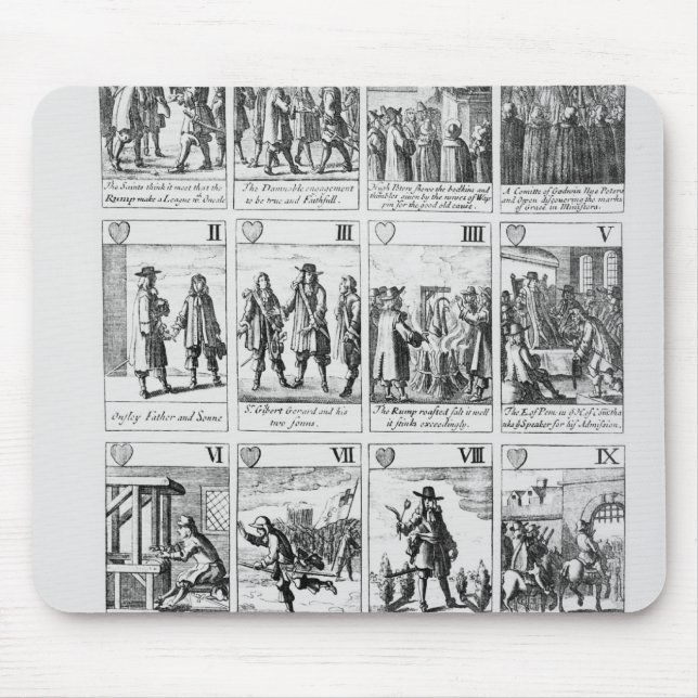 Playing cards mouse pad (Front)