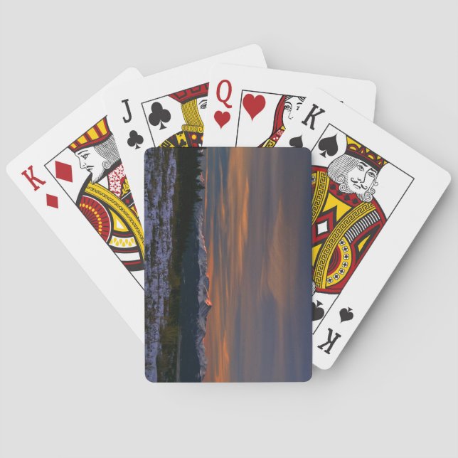 Playing Cards: Mt Elbert Sunrise Cards (Back)
