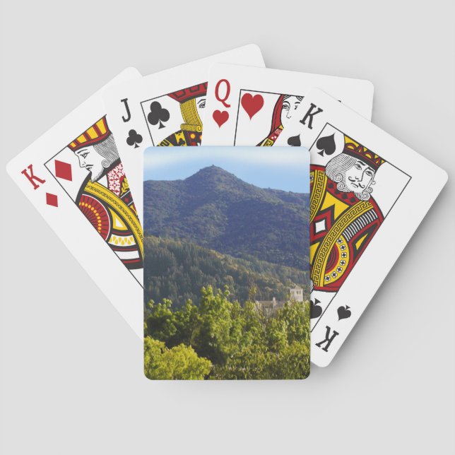 Playing Cards Mt Tamalpais Church Tower (Back)