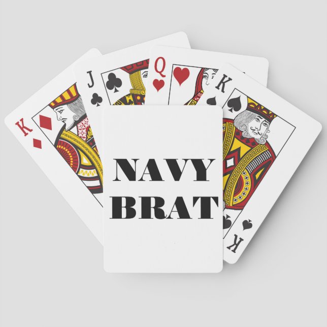 Playing Cards Navy Brat (Back)