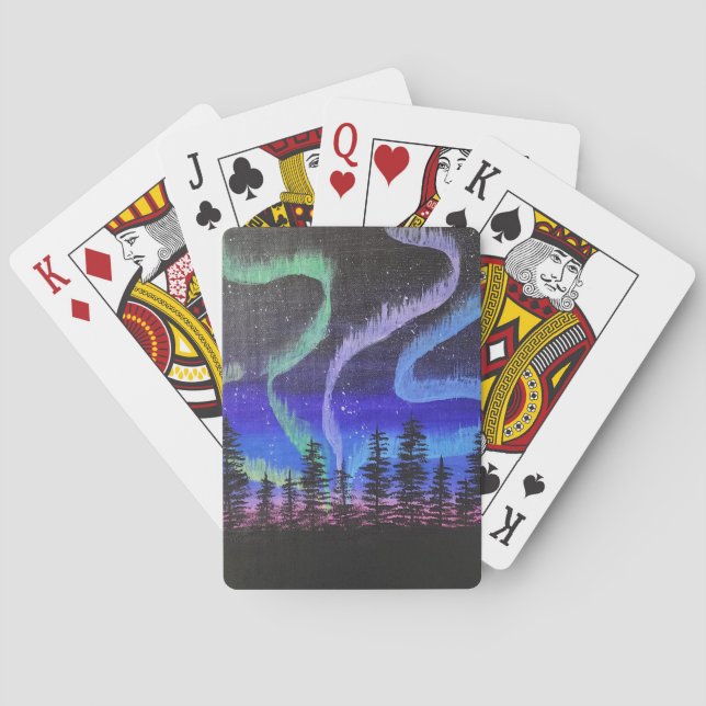 Playing Cards - Northern Lights (Back)