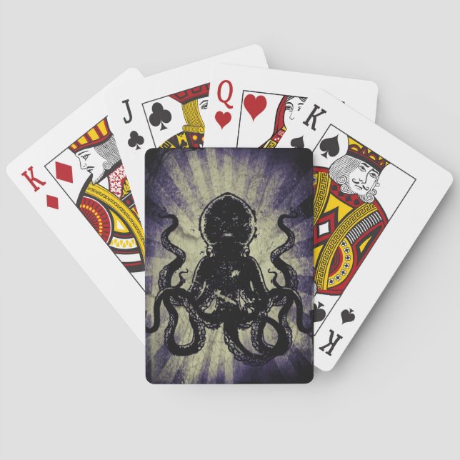 Playing Cards: Octopus Playing Cards (Back)