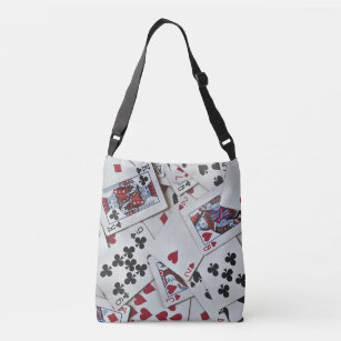 Playing Cards Poker Games Queen King Crossbody Bag