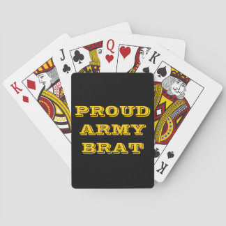 Playing Cards Proud Army Brat