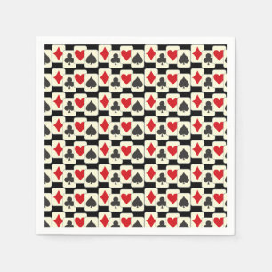 Playing Cards Quartet Napkin