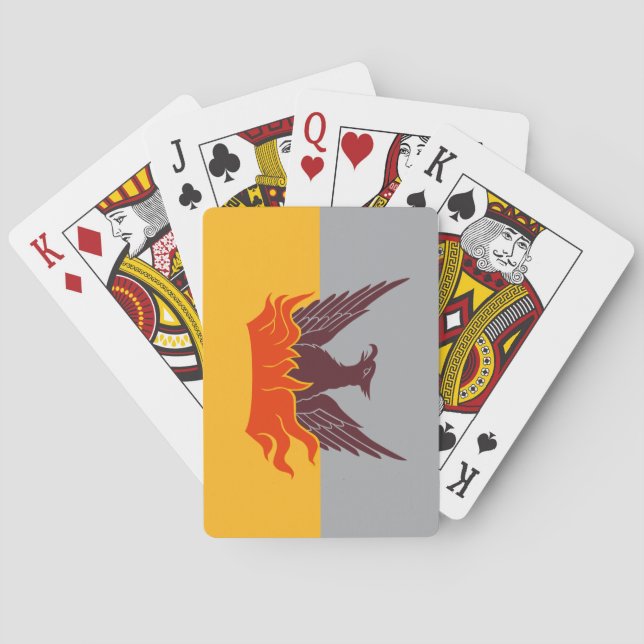 Playing Cards - San Francisco Fog & Gold Flag (Back)