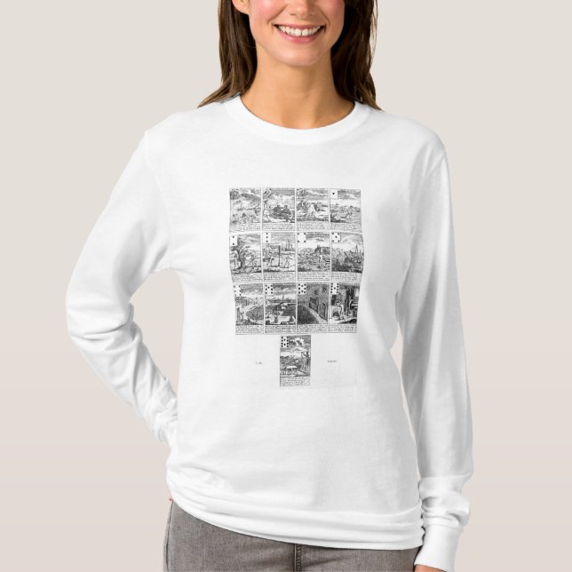 Playing cards satirising "bubble" ventures T-Shirt (Front)