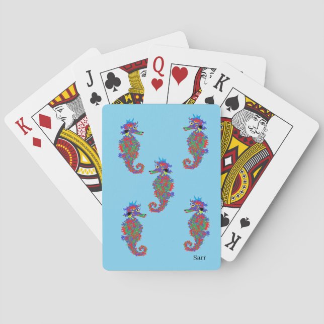 Playing Cards : Seahorse (Back)