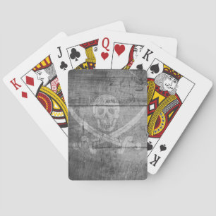 Playing Cards, Standard Index Faces - Skull Playing Cards