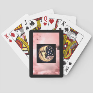 Playing Cards, Standard Index faces W/ MOON & STAR Cards