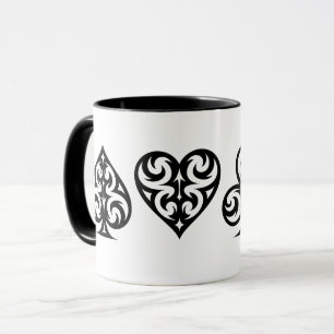 Playing Cards Suit Symbols Mug
