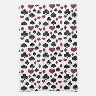 Playing Cards Tea Towel