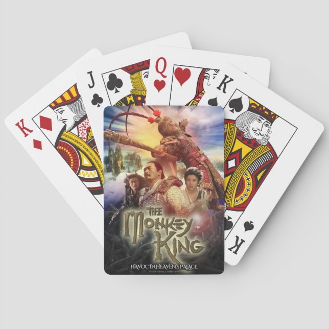 Playing Cards, The Monkey King "Havoc in Heavens" Cards (Back)