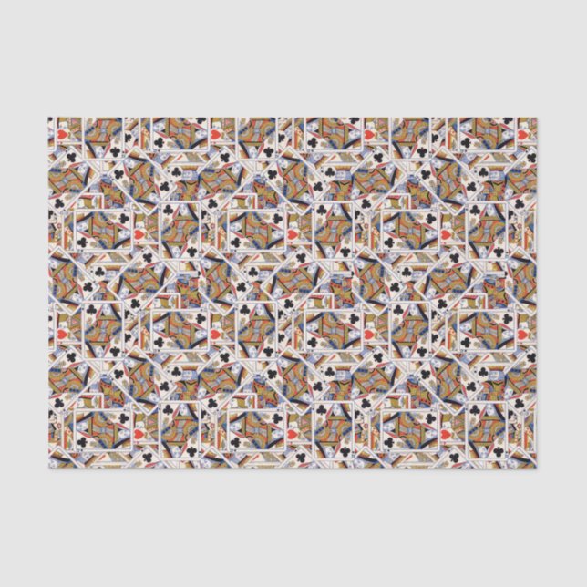 Playing cards Tissue Paper (Front)