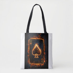 Playing cards. tote bag