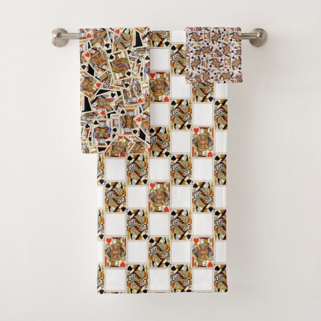 Playing cards Towel Set (Insitu)