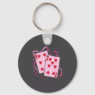 Playing Cards Valentine 6 7 Boys Girls Valentine S Key Ring