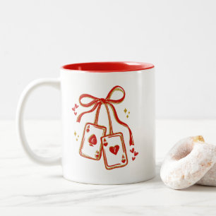 Playing Cards Valentine 6 7 Mug Trendy Love Card