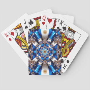 Playing Cards with Argentinian Colours