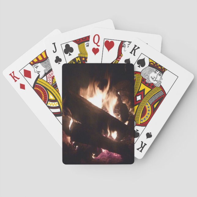Playing Cards with Camp Fire (Back)