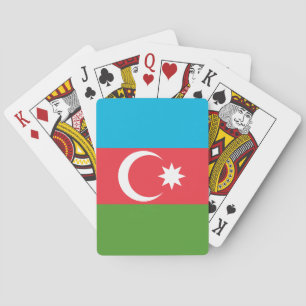 Playing Cards with Flag of Azerbaijan