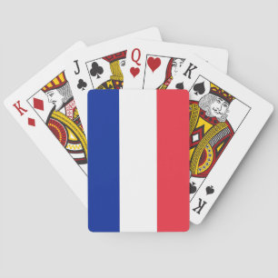 Playing Cards with flag of France